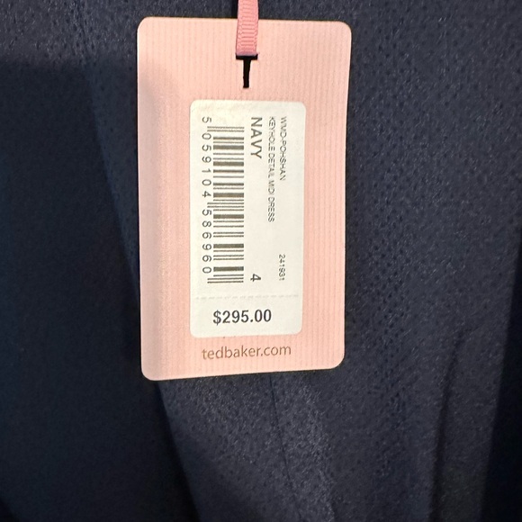 Ted Baker Pohshan Keyhole Detail Midi Dress - Picture 5 of 7